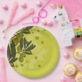 Olijfboom Tapas Party Papieren Bordje (Feest)