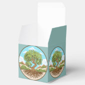 Olijfboom Vredessymbool in een vrij Palestina Land Bedankdoosjes (Geopend)