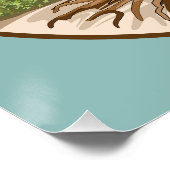 Olijfboom Vredessymbool in een vrij Palestina Land Perfect Poster (Hoek)