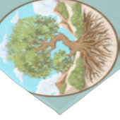 Olijfboom Vredessymbool in een vrij Palestina Land Tafelkleed (Gekanteld)