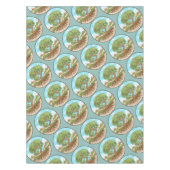 Olijfboom Vredessymbool in een vrij Palestina Land Tafelkleed (Voorkant)