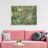 Olijfboombladeren Canvas Afdruk (Insitu (Woonkamer))