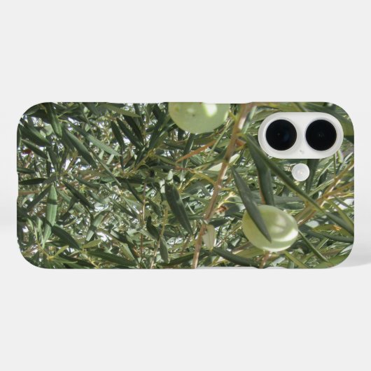 Olijfboombladeren Case-Mate iPhone Case (Achterkant (horizontaal))