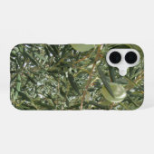 Olijfboombladeren iPhone 16 Hoesje (Achterkant horizontaal)