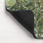 Olijfboombladeren Muismat (Hoek)