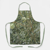 Olijfboombladeren Schort (Voorkant)