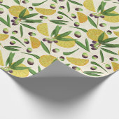 Olijfboomgaard Cadeaupapier (Hoek)