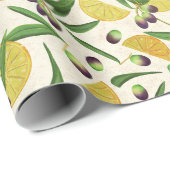 Olijfboomgaard Cadeaupapier (Rol Hoek)