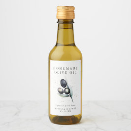 Olijfboomgaard | Etiket olijfolie mini-fles