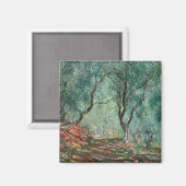 Olijfboomgaard in de Moreno-tuinen (bij Monet) Magneet (Voorkant / Achterkant)
