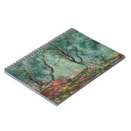 Olijfboomgaard in de Moreno-tuinen (door Monet) Notitieboek