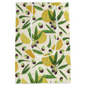 Olijfboomgaard Medium Cadeauzakje (Achterkant)