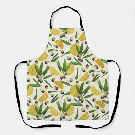 Olijfboomgaard Schort (Voorkant)