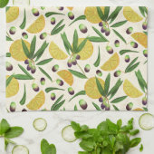 Olijfboomgaard Theedoek (Gevouwen)