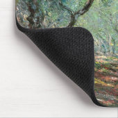 Olijfboomhout in de Moreno-tuinen (door Monet) Muismat (Hoek)