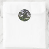Olijfboomkruiden Ronde Sticker (Tas)