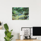 Olijfgaard door Vincent van Gogh Poster (Thuiskantoor)