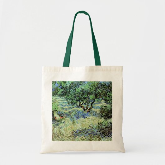 Olijfgaard door Vincent van Gogh Tote Bag (Voorkant)