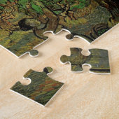 Olijfgaard met plukfiguren, Vincent van Gogh Legpuzzel (Zijkant)