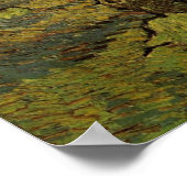 Olijfgaard met plukfiguren, Vincent van Gogh Poster (Hoek)