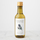 Olijfgaard | Olijfolie Minifles Etiket (Voorkant)
