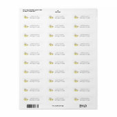 Olijfgaard Retouradreslabel Etiket (Full Sheet)