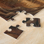Olijfgaard Rollende Heuvels Toscaanse Platteland Legpuzzel (Zijkant)
