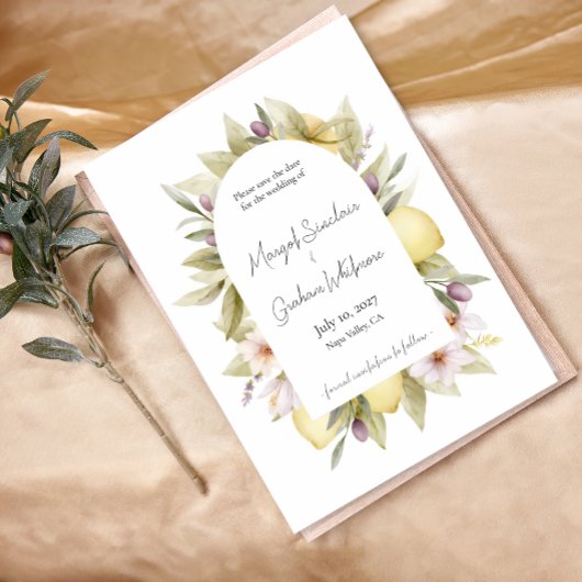 Olijfgaard Sla de datum op Save The Date