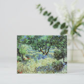 Olijfgaard van Vincent van Gogh Briefkaart (Staand voorkant)