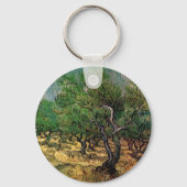 Olijfgaard van Vincent van Gogh Sleutelhanger (Achterkant)