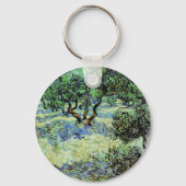 Olijfgaard van Vincent van Gogh Sleutelhanger (Achterkant)
