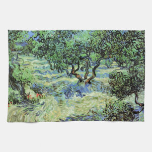 Olijfgaard van Vincent van Gogh Theedoek