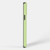 Olijfgroen Aangepaste Fancy Logo iPhone Hoesje (Rechterkant)