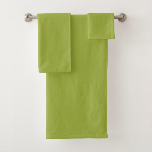 Olijfgroen Bad Handdoek (Insitu)