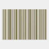 Olijfgroen en oude kant inpakpapier vellen (Voorkant 2)