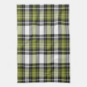 Olijfgroen en zwarte kieuwen theedoek (Verticaal)