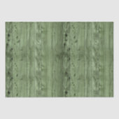 Olijfgroen faux hout tissuepapier (Voorkant)