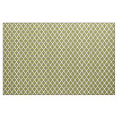 Olijfgroen Marokkaanse print Stof (Fat Quarter)