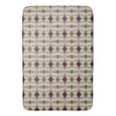 Olijfgroen met Paarse Badmat (Voorkant Verticaal)