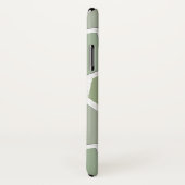 Olijfgroen mozaïekpatroon Case-Mate iPhone case (Achterkant / rechts)