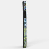 Olijfgroen, paars blauw, abstract Case-Mate iPhone case (Achterkant/rechts)