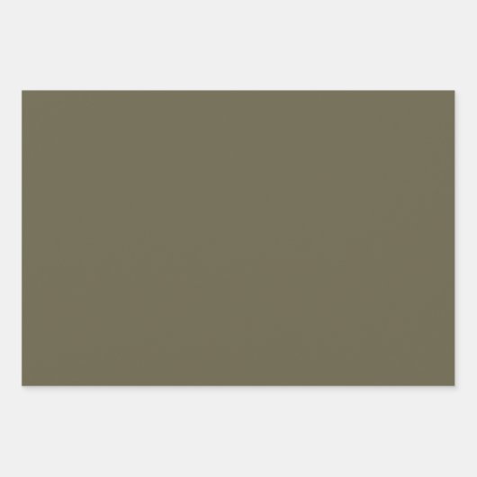 Olijfgroen Palestijns Keffiyeh Patroon Ontwerp Inpakpapier Vel (Voorkant 3)