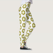 Olijfgroen Patroon Leggings (Rechts)