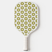 Olijfgroen Patroon Pickleball Paddle (Achterkant)