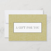 Olijfgroen | Plain Elegant Linen look Chic (Voorkant)