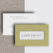 Olijfgroen | Plain Elegant Linen look Chic