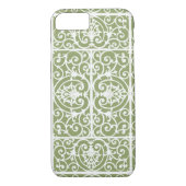 Olijfgroen rolpatroon Case-Mate iPhone case (Achterkant)