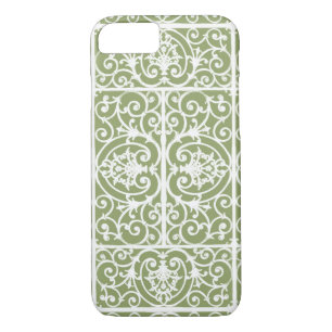 Olijfgroen rolpatroon Case-Mate iPhone case
