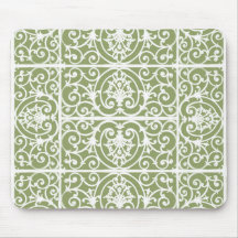 Olijfgroen rolpatroon
