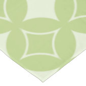 Olijfgroen schildpad tafelkleed (Gekanteld)